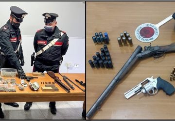Detenzione illegale di armi: inizio anno intenso di attivit&agrave; dei carabinieri