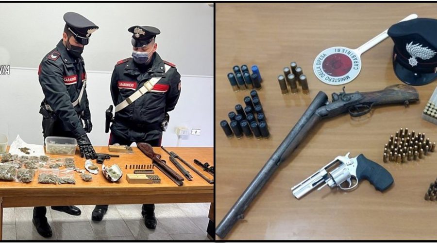 Detenzione illegale di armi: inizio anno intenso di attività dei carabinieri