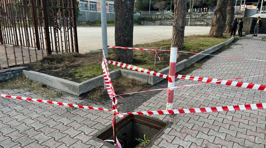 Regina Pacis, trafugata botola di un pozzetto d’ispezione