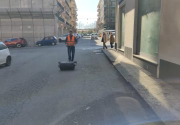 Giarre, al via la riparazione delle buche. Ma si tratta ancora di modesti interventi tampone