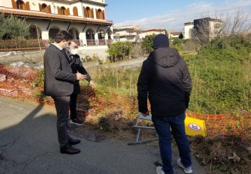 Pericolo smottamenti a San Giovanni Montebello. Sopralluogo della I Commissione