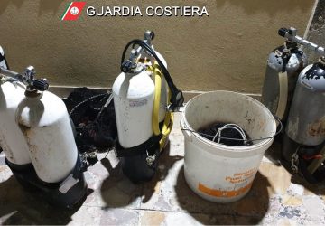 Guardia costiera: ricci e occhi di bue pescati illegalmente da sub nell'Acese