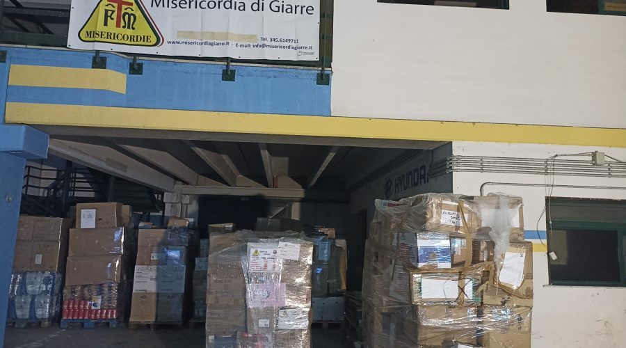 Raccolta farmaci della Misericordia per l’Ucraina: domani da Giarre parte il tir