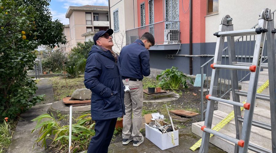 Riposto, ultimata la ristrutturazione negli alloggi di via Ligresti
