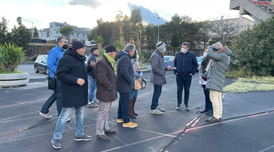 Giarre, sopralluogo nello stadio di Atletica: si programma il futuro
