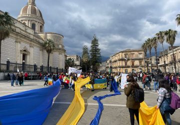 La marcia della Pace, da Giarre a Riposto per dire no alla guerra