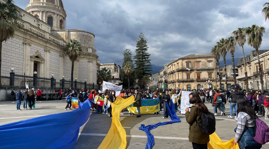 La marcia della Pace, da Giarre a Riposto per dire no alla guerra