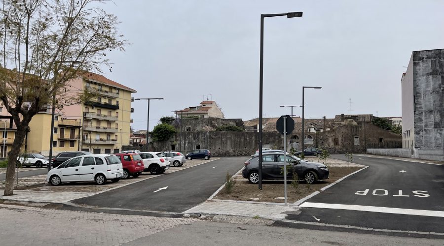 Giarre, ecco il parcheggio a raso di via Teatro: sabato l’inaugurazione