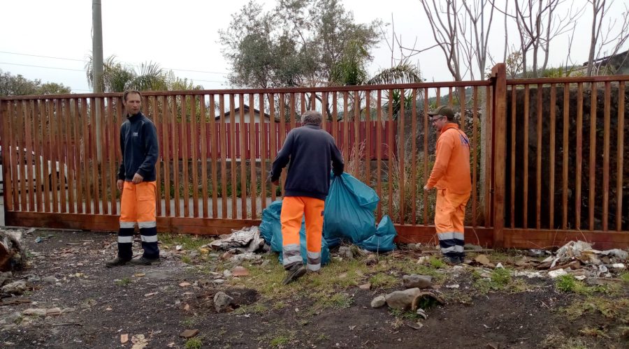 Partita la bonifica dell’ex discarica di Sciara che diventerà un centro per la raccolta della cenere