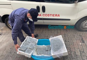 Riposto, sequestrati e dati in beneficenza circa 22 kg di novellame di sarda