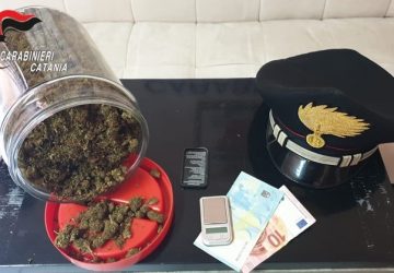 Belpasso, droga in casa pronta per lo spaccio: un arresto