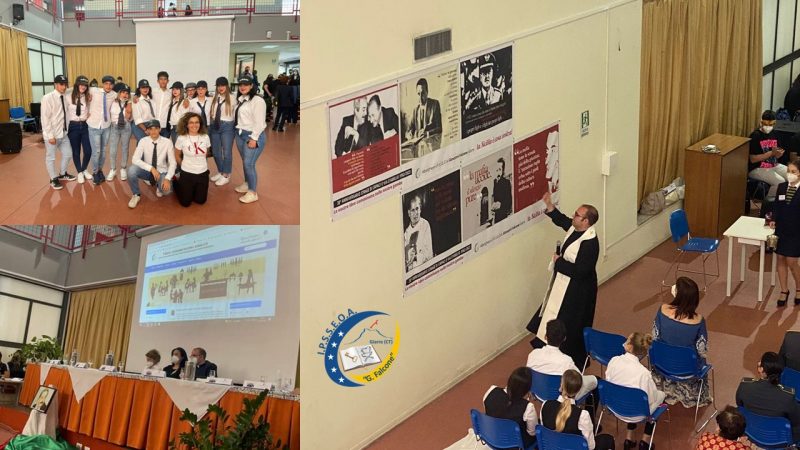 Gli studenti dell’Ipsseoa di Giarre rendono omaggio a Giovanni Falcone