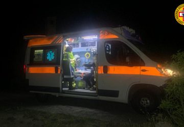 Soccorso di un gruppo di ciclisti in difficolt&agrave; sul versante nord-ovest dell&rsquo;Etna