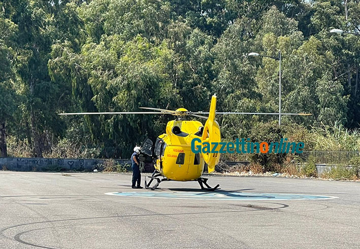Incidente a Carrabba di Mascali, intervento dell’elisoccorso