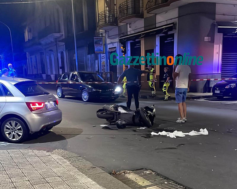 Mascali, grave incidente sulla via Siculo Orientale. Ferito un 19enne di Giarre