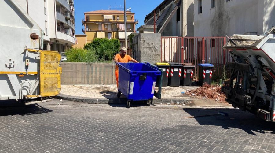 Differenziata a Giarre: balzo di 30 punti