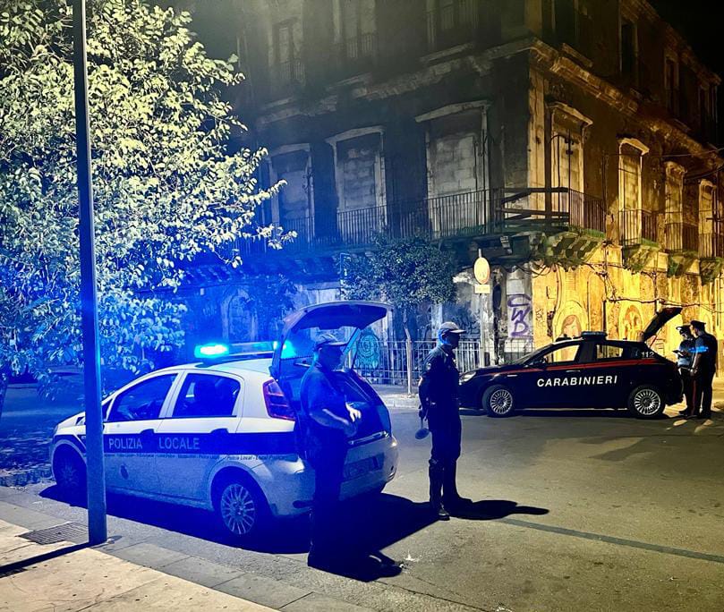 Controlli interforze a San Berillo