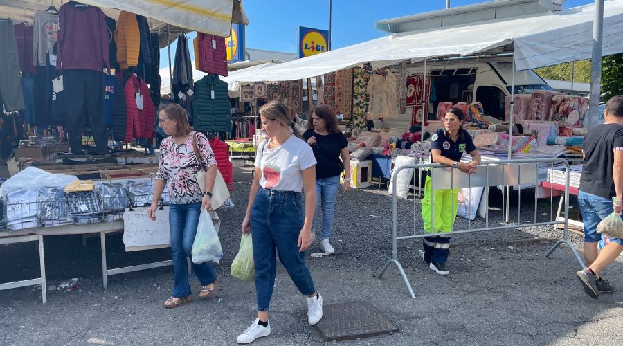 Giarre, fiera del Giovedi nel nuovo sito: buona la seconda VIDEO