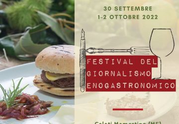 Al via oggi la VII edizione del Festival del giornalismo enogastronomico. Vino, cibo, e focus tematici a Galati Mamertino