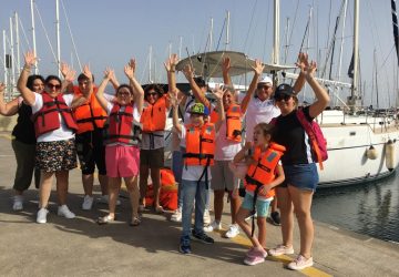 Vela sociale per ragazzi autistici a Riposto