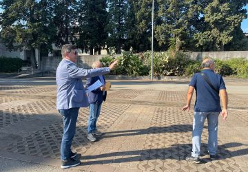Giarre, manutenzioni e riqualificazione del cimitero. Sopralluogo del sindaco VIDEO