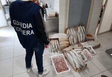 Riposto, pesce non tracciato: la Guardia Costiera sequestra 260 kg di prodotto ittico