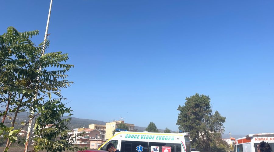 Giarre, manovale cade da impalcatura. Intervento dell’elisoccorso