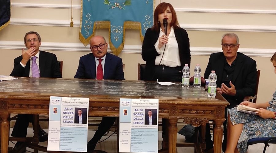 Fidapa Riposto: nel salone del Vascello la presentazione del libro di Sebastiano Ardita