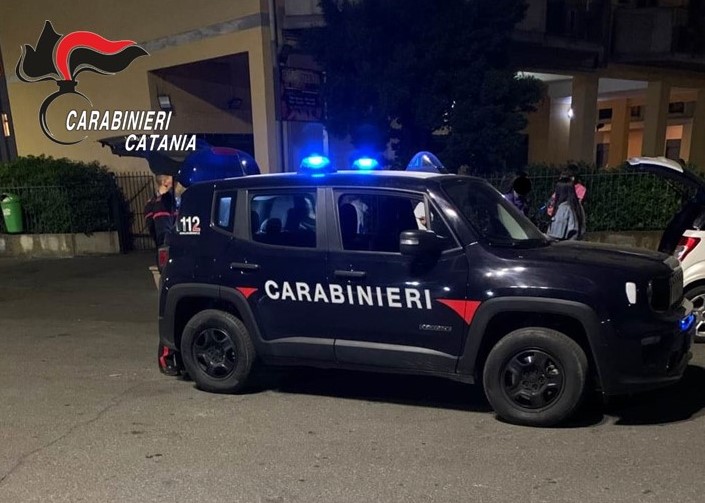 Servizi controllo dei carabinieri  “movida” e aree urbane