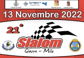 Domenica 13 novembre torna lo Slalom Giarre – Milo. In gara anche il neo-campione italiano di specialità Michele Puglisi