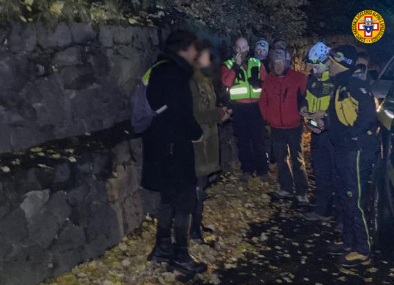 Ritrovati due giovani dispersi ieri in zona rifugio Citelli