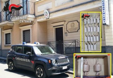 Fuochi pirotecnici illegali in auto e a casa: due denunciati a Zafferana Etnea