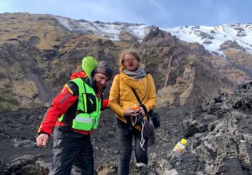 Etna: turista brasiliana dispersa da ieri ritrovata nella tarda mattinata di oggi