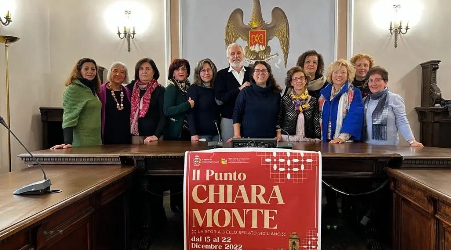 “Punto (a) Chiaramonte”, è partita la settimana di eventi dedicati al punto di ricamo unico nel suo genere