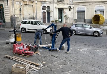 Giarre, pi&ugrave; decoro e sicurezza in piazza Arcoleo