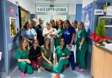 2023, una bimba la prima nata a Catania