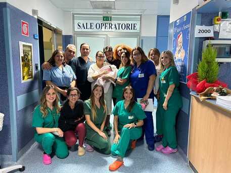 2023, una bimba la prima nata a Catania