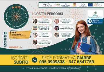 Ars: la formazione per le figure professionali più ricercate dal mondo del lavoro ora a Giarre