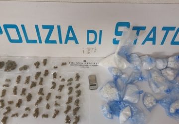 Polizia scova e sequestra a San Giovanni Galermo quasi un chilo di cocaina