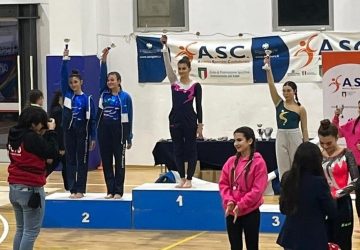 Campionato regionale ginnastica artistica: trionfa una giarrese