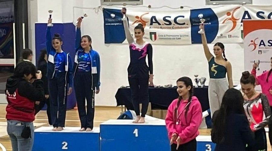 Campionato regionale ginnastica artistica: trionfa una giarrese