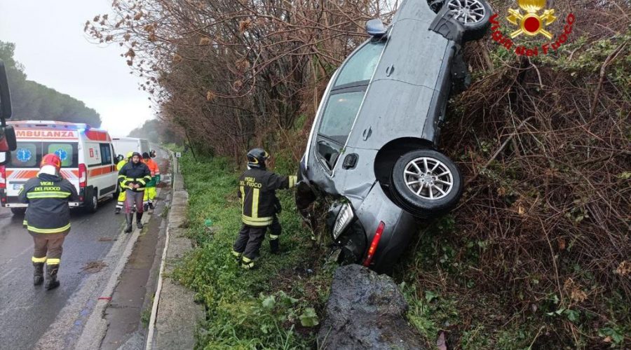 Allerta rossa, incidente sulla A18 tra Giarre e Acireale