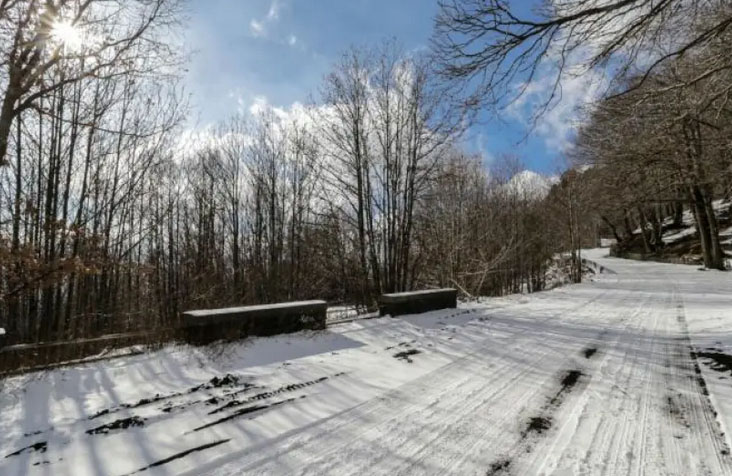 Etna, soccorsi e salvati escursionisti rimasti bloccati dalla neve in territorio di S. Alfio