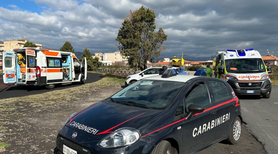 Riposto, pedone travolto sulla Statale 114: condizioni ancora critiche