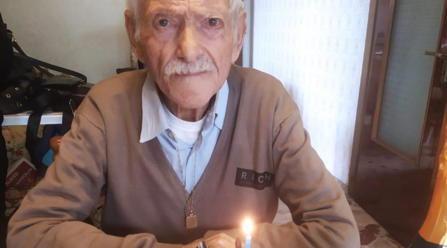 Riposto, i 101 anni di nonno Antonino