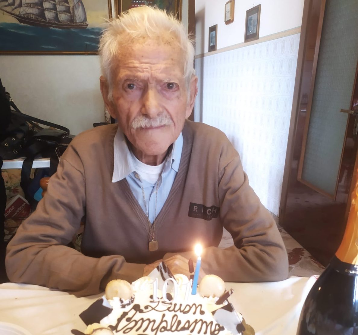 Riposto, i 101 anni di nonno Antonino