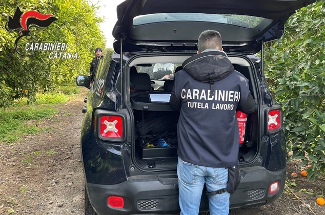 Arrestato un imprenditore agricolo di Belpasso per sfruttamento del lavoro