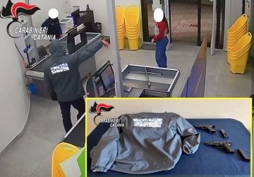 Giarre, rapinatore "mascherato" seriale arrestato dai Cc