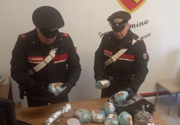 Gestivano market della droga: arrestati due giovani di Giardini e Taormina