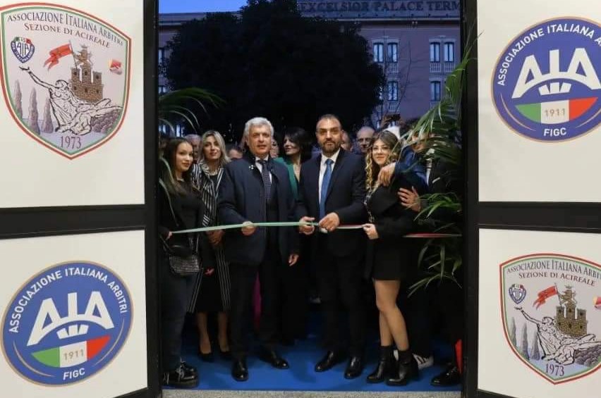 Acireale, inaugurata la nuova “casa” degli arbitri